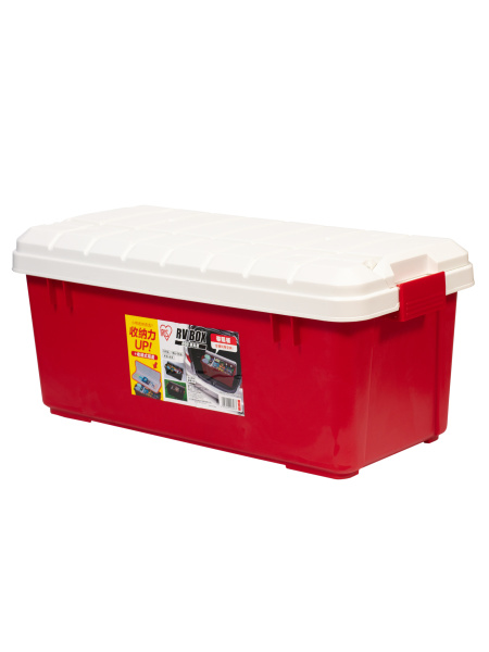 Ящик экспедиционный IRIS RV BOX 800 c двойной разделенной крышкой, WHITE/RED. 78,5x37x32,5 (уценка) Ящик экспедиционный IRIS RV BOX 800 c двойной разделенной крышкой, WHITE/RED. 78,5x37x32,5 (уценка)