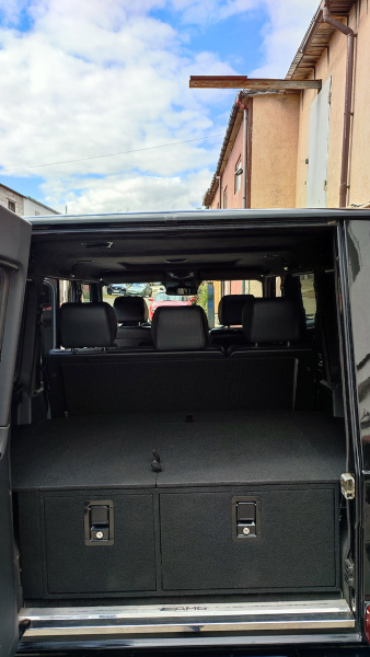 Органайзер для Mercedes-Benz G-Class (2 выдвижных ящика) Органайзер для Mercedes-Benz G-Class (2 выдвижных ящика)