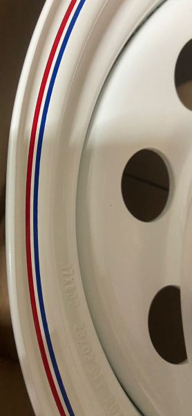 Диск усиленный Тойота Ниссан стальной белый 6x139,7 8xR17 d110 ET-10 (уценка)