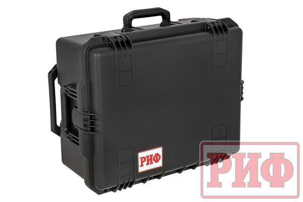 Кейс защитный ударопрочный РИФ 625x500x297 мм на колесах с телескопической ручкой