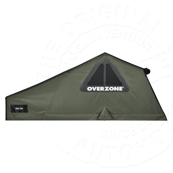 Палатка на крышу автомобиля AUTOHOME OVERZONE SMALL STANDARD, тент песочный, лестница 220 мм
