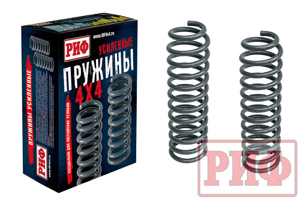 Пружины РИФ задние Toyota LC 80/105 +300 кг лифт 6 Пружины РИФ задние Toyota LC 80/105 +300 кг лифт 6