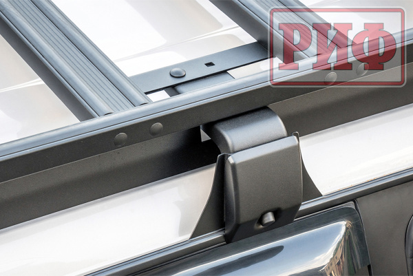 Багажник экспедиционный (платформа) алюминиевый РИФ 1250x2080 мм для TLC 80 (с крепежом)