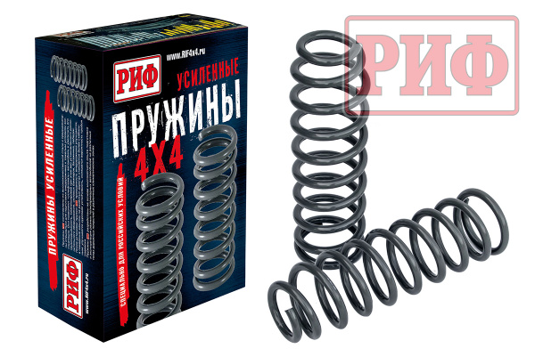 Пружины РИФ передние Toyota LC 80/105 +100 кг лифт 2 Пружины РИФ передние Toyota LC 80/105 +100 кг лифт 2