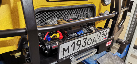 Бампер РИФ силовой передний УАЗ Буханка усиленный с защитной дугой