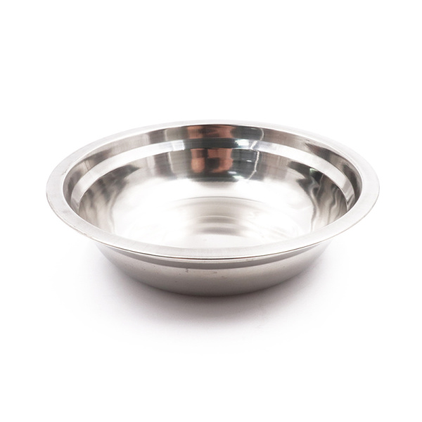 Миска "СЛЕДОПЫТ" нержавеющая сталь, d - 13 см, h - 3,8 см, 300 мл.