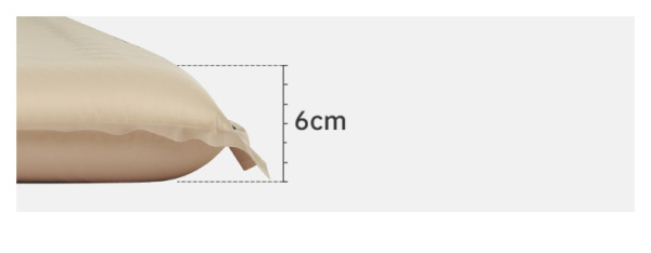 Коврик самонадувающийся Naturehike, 200х65х6 см, с подушкой, зеленый