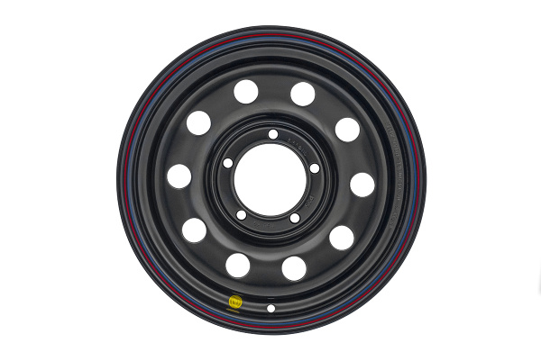 Диск усиленный УАЗ стальной черный 5x139,7 7xR16 d110 ET+25