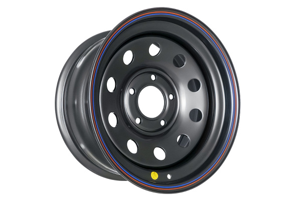 Диск Мерседес крашеный черный 5х130 8xR16