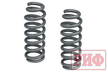 Пружины РИФ передние Mitsubishi Pajero Sport 3 2015+ 0-80 кг лифт 45 мм
