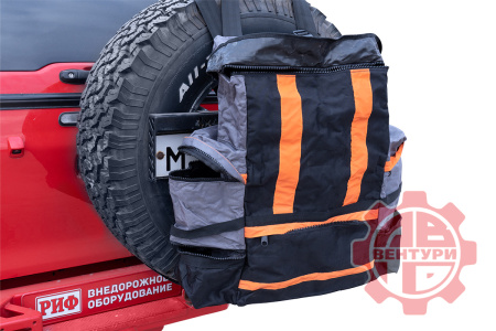 Сумка для вещей на запасное колесо черная Telawei