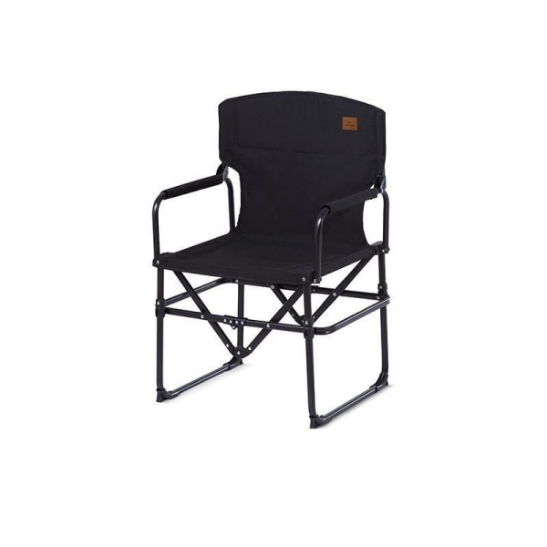 Кресло туристическое Naturehike 49х56х95 см, складное, регулируемое, черное