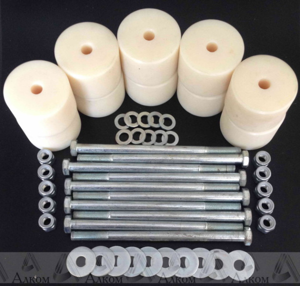 Бодилифт комплект 50 мм УАЗ Патриот капролон (d=70 мм)