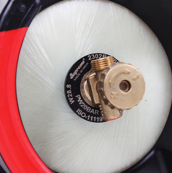 4 Баллон композитный газовый Supreme 12,5 л вентиль СНГ (SHELL)