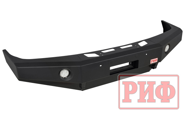 Бампер РИФ силовой передний Toyota Land Cruiser 105 с доп. фарами без защитной дуги