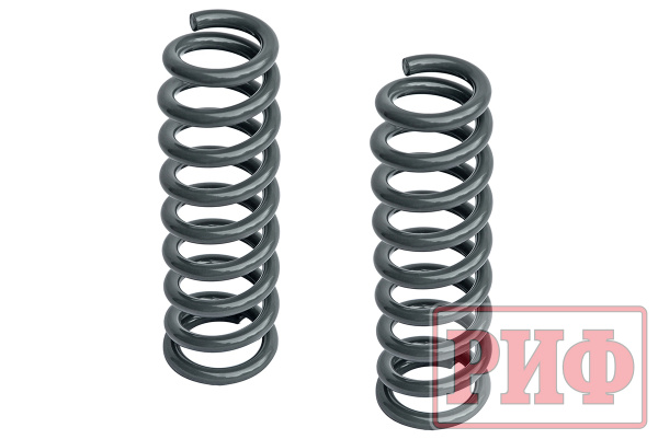 Пружины РИФ передние Toyota Land Cruiser Prado 90/95, 4runner 1996-2002 +50-100 кг дизель лифт 45 мм