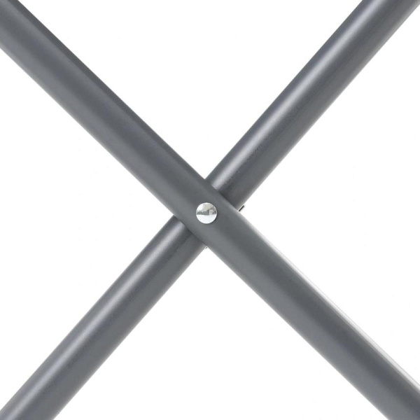 Кресло NISUS складное серое 150 кг.