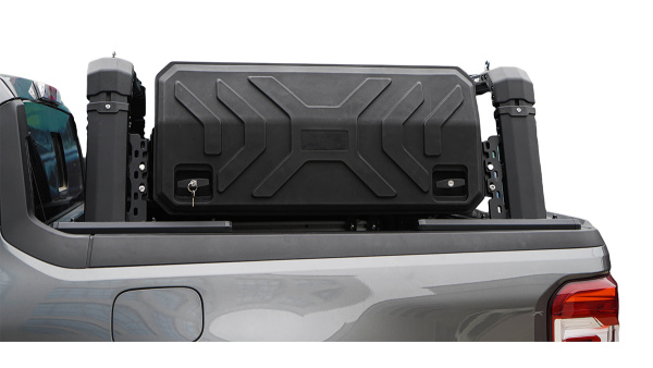 Силовой каркас-кунг Baja Racing (тип А) с 2-мя малыми боковыми ящиками Mitsubishi L200, Isuzu D-MAX, Nissan Navara