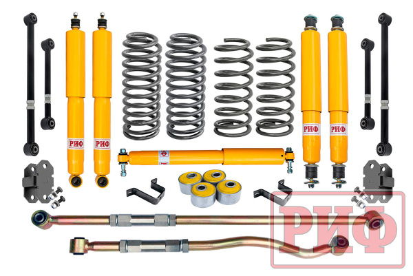 Лифт-комплект РИФ Toyota Land Cruiser 80/105 4 дюйма Лифт-комплект РИФ Toyota Land Cruiser 80/105 4 дюйма