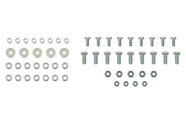 Бампер передний силовой/защита штатного бампера РИФ Renault Duster 2015-2020 с квадратом под фаркоп и защитой радиатора