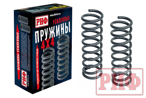 Пружины РИФ передние TLC 70/73/78 1990-1996 +100 кг лифт 2 Пружины РИФ передние TLC 70/73/78 1990-1996 +100 кг лифт 2