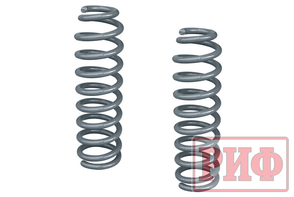 Пружины РИФ передние усиленные штатные SsangYong Rexton 1, 2, XVT, Kyron +50 кг