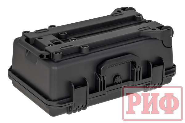 Кейс защитный ударопрочный РИФ 551x358x226 мм на колесах с телескопической ручкой