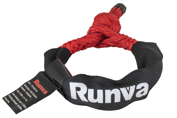 Софт-шакл RUNVA 10 мм x 0,45 м, красный