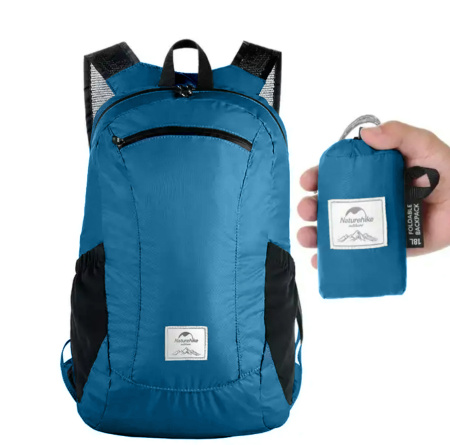 2 Рюкзак Naturehike 18L, голубой