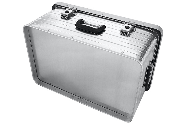 Ящик алюминиевый РИФ с замком 585х385х262 мм (ДхШхВ)
