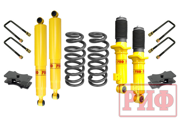 Лифт-комплект РИФ лайт Mitsubishi L200 2015-2023, Fiat Fullback 2016+ лифт 30 мм