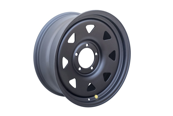 Диск усиленный для ГАЗ Соболь, УАЗ, RAM (Dodge) 1500 стальной черный (матовый) 5x139,7 8xR18 d110 ET+20