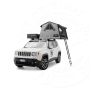 Палатка на крышу автомобиля AUTOHOME OVERCAMP SMALL, тент карбон, лестница 215 мм