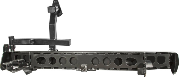 Бампер РИФ задний Toyota Hilux 2005-2014 с квадратом под фаркоп и калиткой фото 2