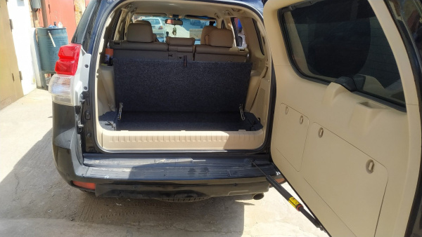 Органайзер в багажник для Toyota Land Cruiser Prado 150 (7-ми местная компл.)