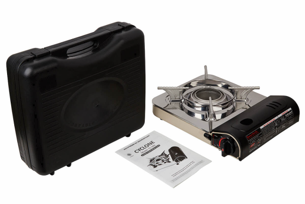 Плита газовая TOURIST CYCLONE портативная, в кейсе