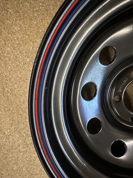 Диск усиленный JEEP стальной черный 5х114,3 8xR16 d84 ET-19 (уценка)