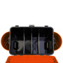 Ящик рыболовный зимний HELIOS FishBox (19л), оранжевый