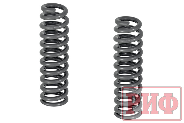 Пружины РИФ передние Toyota Land Cruiser 200 50-100 кг лифт 50 мм (дизель) Пружины РИФ передние Toyota Land Cruiser 200 50-100 кг лифт 50 мм (дизель)