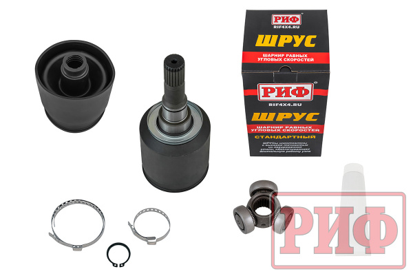 Шарнир поворотного кулака ШРУС НИВА 2121 внутренний, левый, трипод, 22 шлица