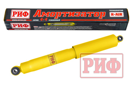 Амортизатор усиленный РИФ задний Nissan Navara D40 лифт 50 мм