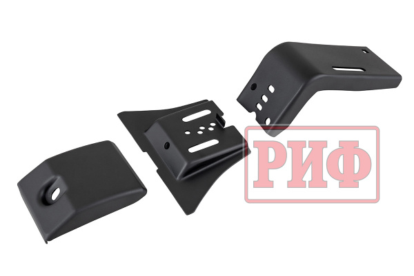 Багажник экспедиционный (платформа) алюминиевый РИФ 1250x2080 мм для Nissan Patrol Y61 2004+ (с крепежом)