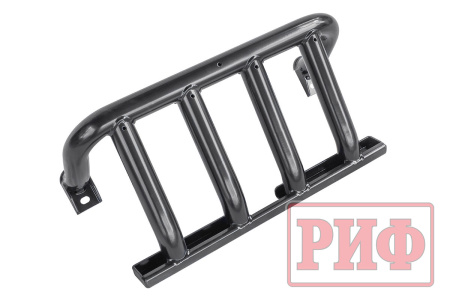 Бампер передний силовой/защита штатного бампера РИФ УАЗ Патриот 2015+ с защитой рулевых тяг стандарт