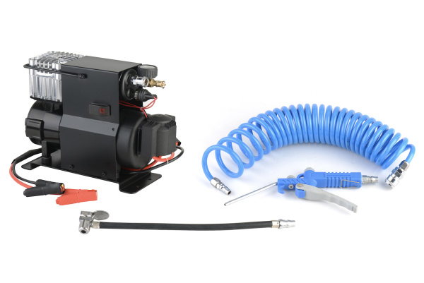 Компрессор автомобильный переносной 24V YURUI 250 л/мин 6,1 атм Компрессор автомобильный переносной 24V YURUI 250 л/мин 6,1 атм