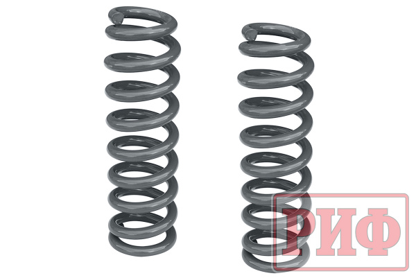 Пружины РИФ передние Toyota Land Cruiser Prado 150 дизель +50 кг, бензин 50-100 кг, лифт 45 мм Пружины РИФ передние Toyota Land Cruiser Prado 150 дизель +50 кг, бензин 50-100 кг, лифт 45 мм