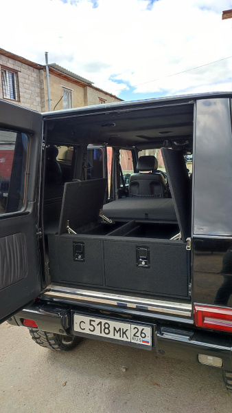 Органайзер для Mercedes-Benz G-Class (2 выдвижных ящика) Органайзер для Mercedes-Benz G-Class (2 выдвижных ящика)