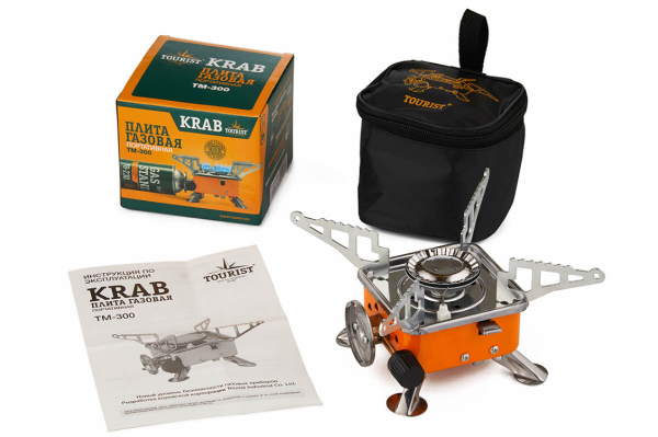 Горелка газовая TOURIST KRAB, под цанговый баллон