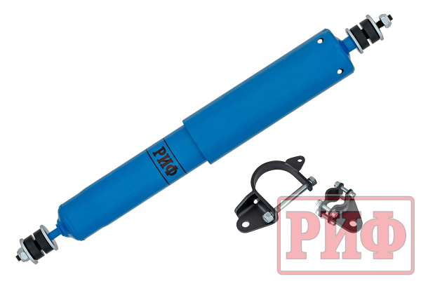 Демпфер РИФ рулевой "Арктика" с кронштейнами для ГАЗ Соболь 4x4 до 2020 г.