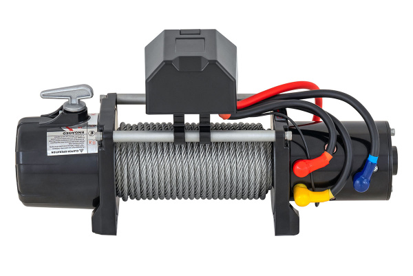Лебёдка автомобильная электрическая 12V Magnum 9000 lbs 4200 кг (стальной трос)