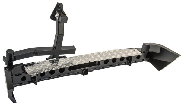 Бампер РИФ силовой задний Chevrolet Niva с квадратом под фаркоп и калиткой Бампер РИФ силовой задний Chevrolet Niva с квадратом под фаркоп и калиткой